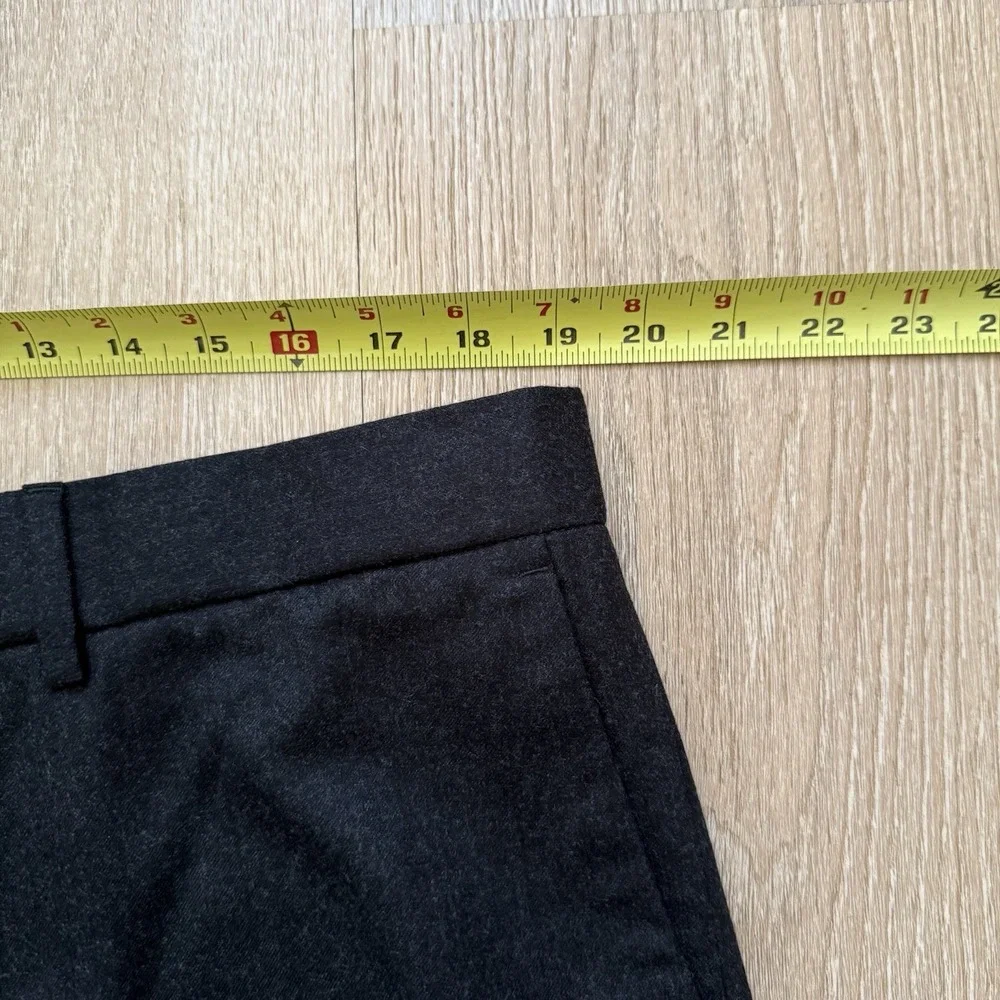 Banana Republic Tapered Fit Pants 38x32 Vitale Barberis Canonico Flannel‎ 120s